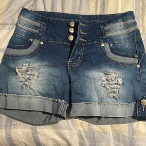 Colombian high waisted shorts!